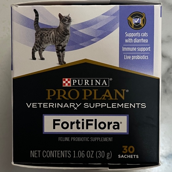 Purina Pro Plan FortiFlora Feline 30 Sachets x 2 Boxes - Picture 2 of 5